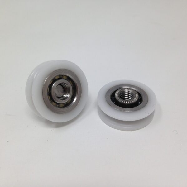 Roulette cabine douche (lot de 2) 19mm