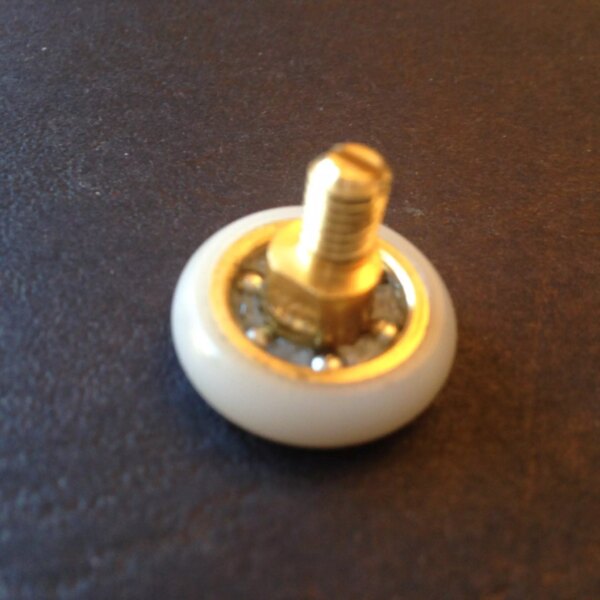 Roulette droite cabine douche (unité) 20mm IDEALE