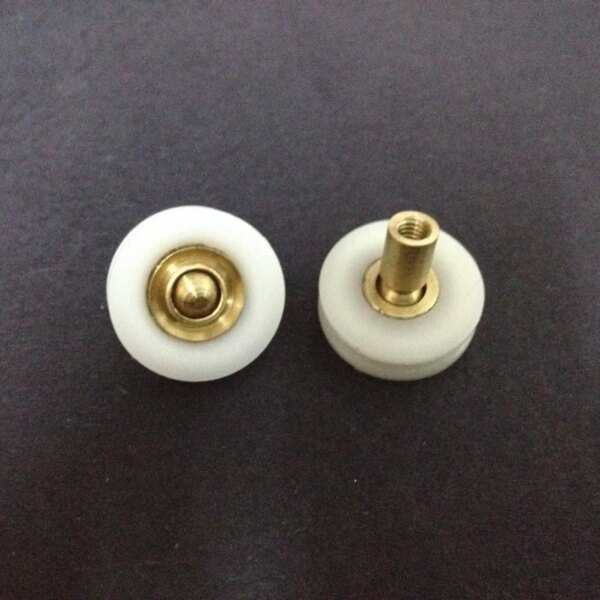 Roulette orientable U cabine douche TAB (lot de 4)