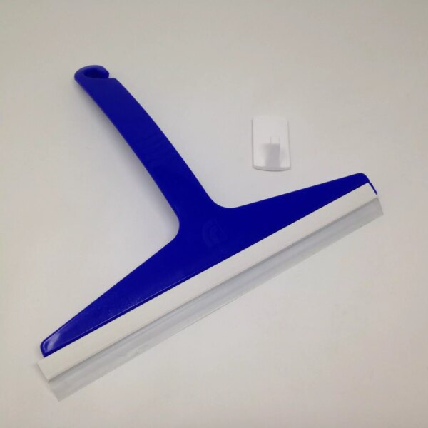 Raclette cabine de douche BREUER bleu