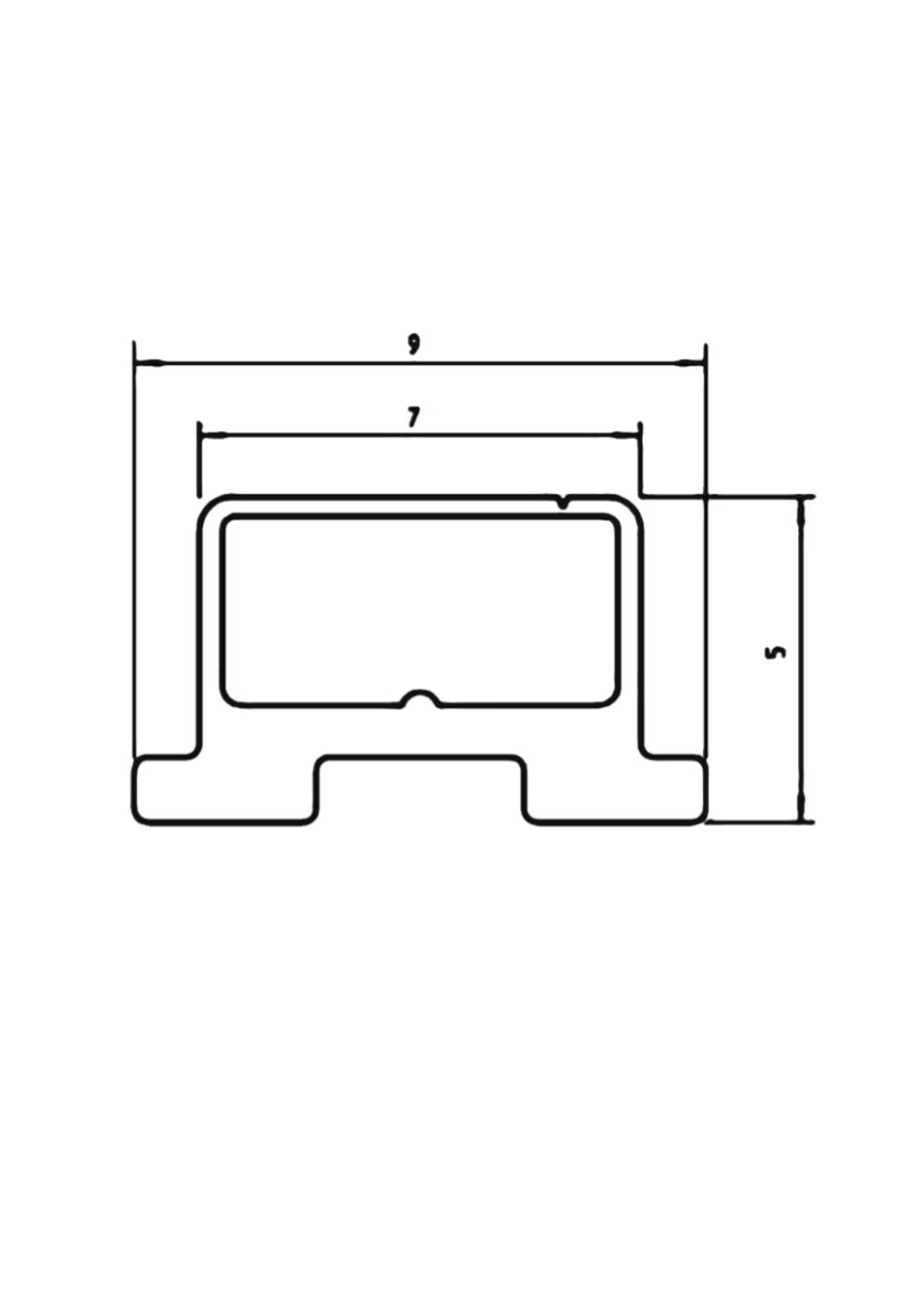 Joint magnétique cabine de douche (unité) - Duscholux - Gris – Image 2