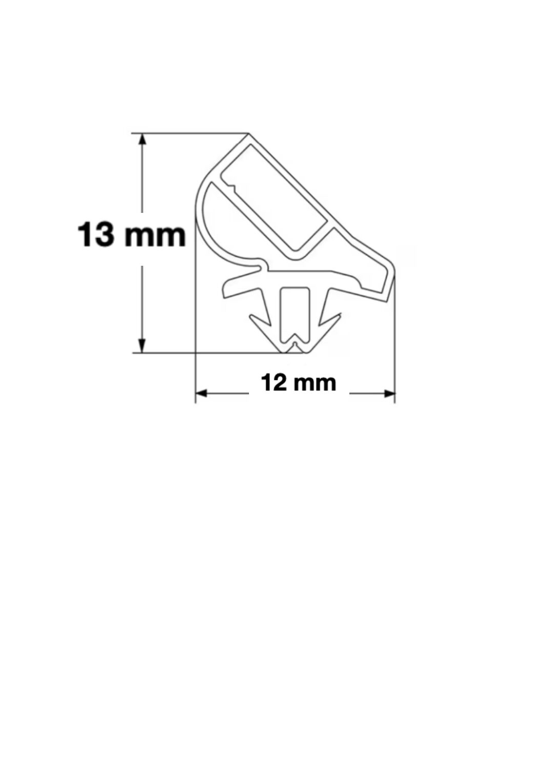 Joint magnétique cabine de douche (paire) - VISMARAVETRO – Image 2