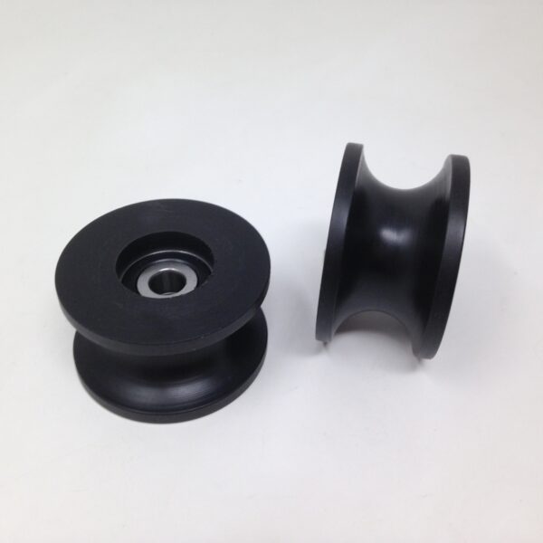 roulette à gorge en U - diamètre 49 mm - mesroulettes.com