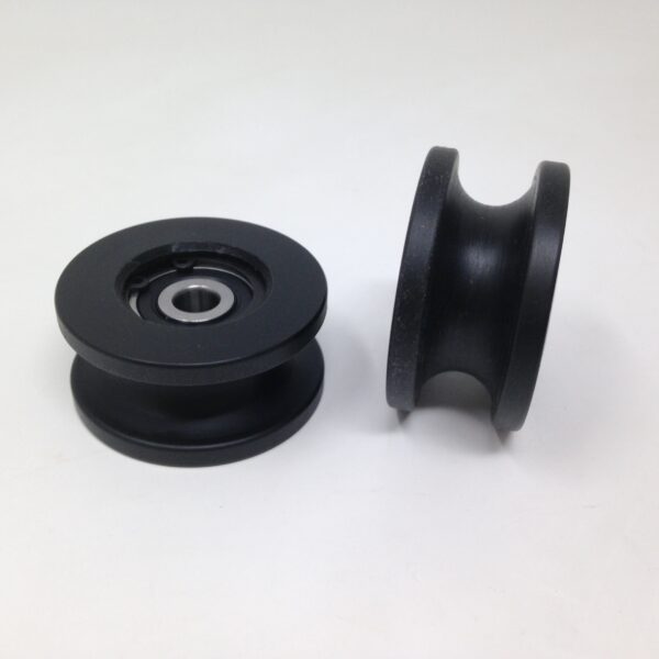 roulette à gorge en U - diamètre 49 mm - mesroulettes.com