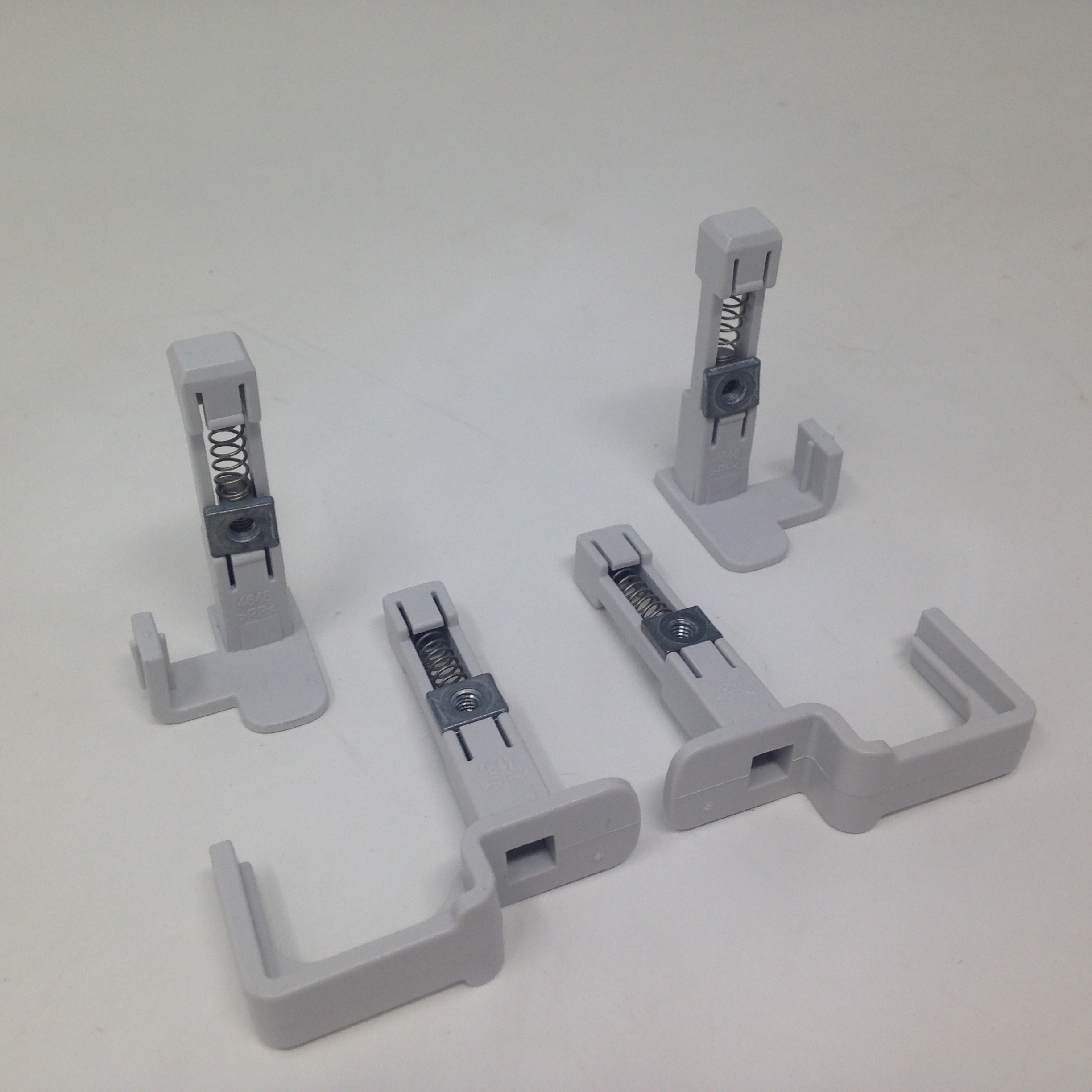 Guide coulissant cabine douche ROTH (lot de 4) - gris