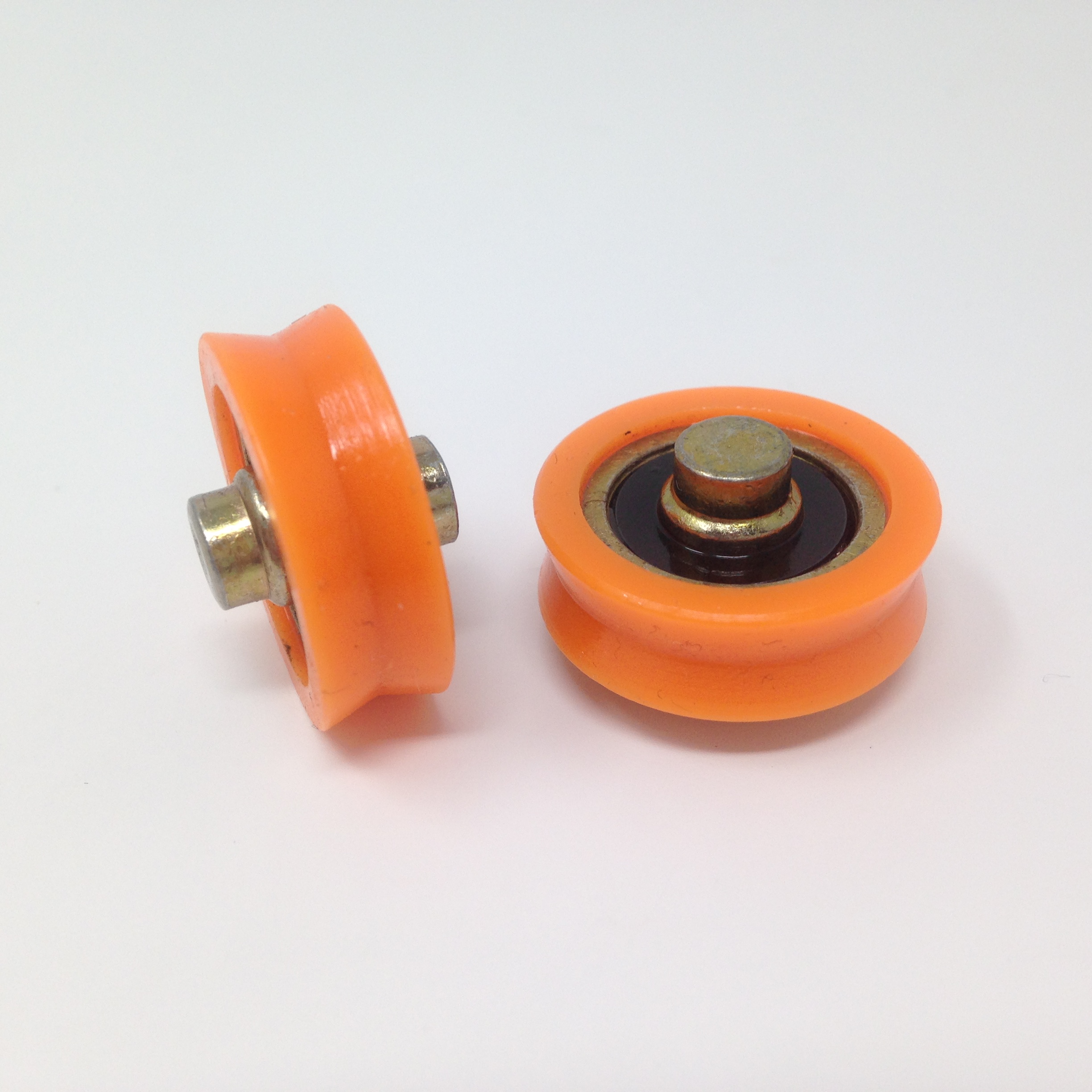 roulette à gorge en V - diamètre 21mm - mesroulettes.com